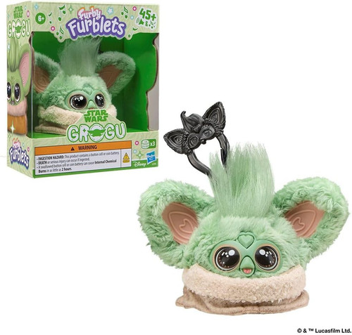 Furby Star Wars Furblets Grogu Interactive Figure、ToyWiz、kayou