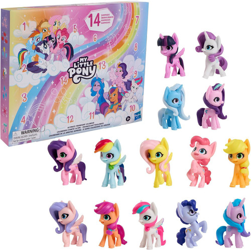My Little Pony Friendship is Magic Ultimate Frienship Exclusive 1.5-Inch Mini Figure Calendar、ToyWiz、kayou