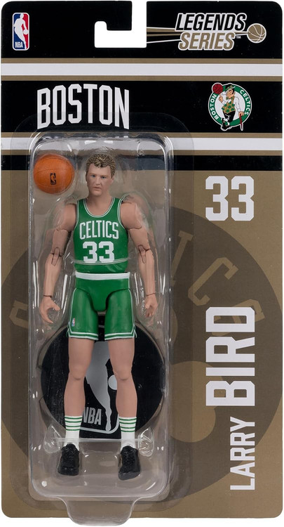 McFarlane Toys NBA Boston Celtics Legends Series Larry Bird Articulated Action Figure、ToyWiz、kayou