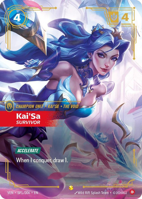 Riftbound League of Legends Trading Card Game Vendetta Single Card
