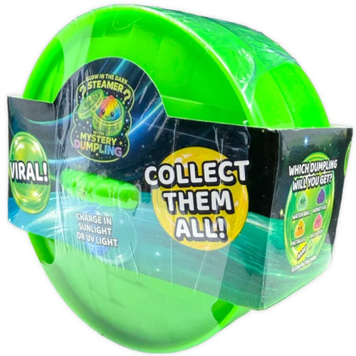 Fun Doh Glow-in-the-Dark Steamer Dumpling Mystery Pack 1 RANDOM Color!、ToyWiz、kayou