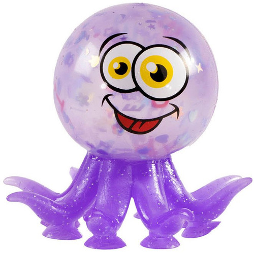 Squeeze Sucker Octopus PURPLE 3-Inch Squeeze Toy、ToyWiz、kayou