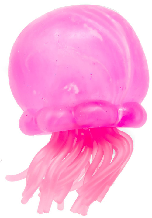 Squeez Ball Jellyfish Pink 3-Inch Squeeze Toy Super Solid Squish!、ToyWiz、kayou