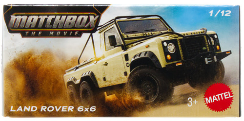 Matchbox The Movie Land Rover 6x6 Diecast Car Mattel - ToyWiz