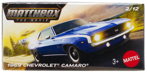 Matchbox: The Movie 1969 Chevrolet Camaro Diecast Car、ToyWiz、kayou