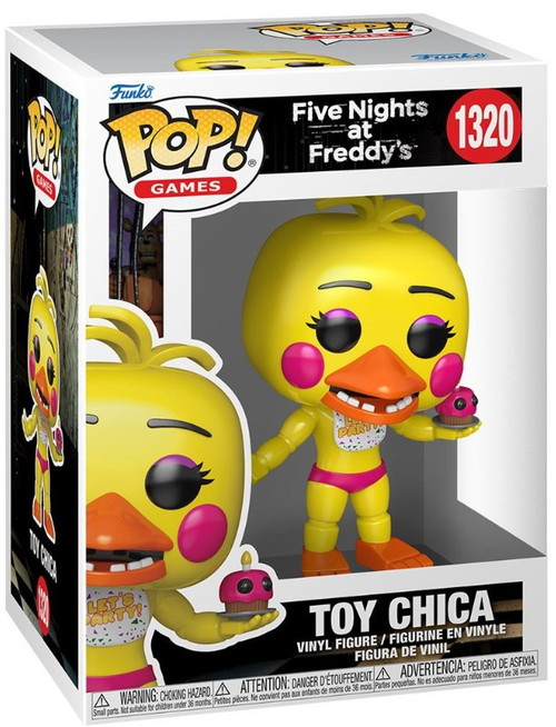 Funko Five Nights at Freddy's POP! Games Toy Chica Vinyl Figure #1320 (Pre-Order ships October)、ToyWiz、kayou