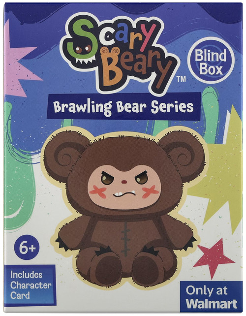 Scary Beary Brawling Bear Series Exclusive Mystery Pack 1 RANDOM Plush、ToyWiz、kayou