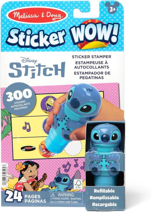 Sticker WOW! Disney Stitch Activity Book 300 Stickers!、ToyWiz、kayou