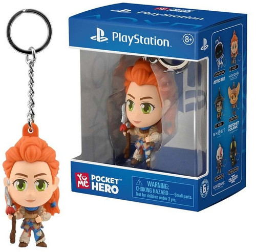 Playstation Horizon Forbidden West Pocket Hero Aloy Keychain、ToyWiz、kayou