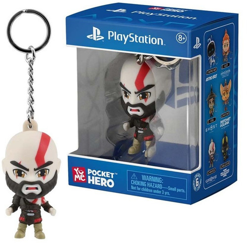 Playstation God of War Ragnarok Pocket Hero Kratos Keychain、ToyWiz、kayou