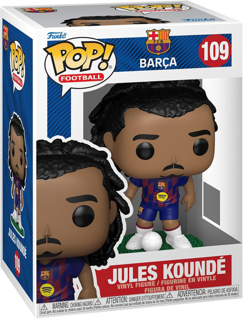 Funko Football (Soccer) FC Barcelona POP! Football Jules Kounde Vinyl Figure、ToyWiz、kayou