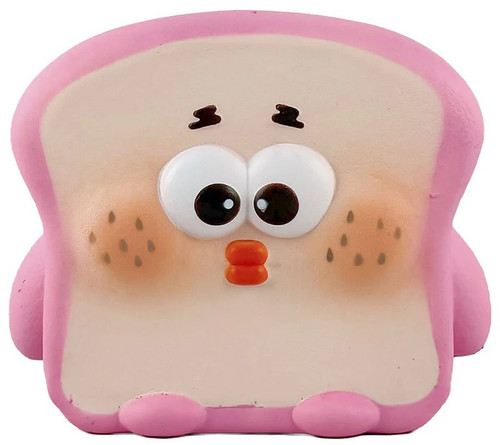 Fluffmellies Booty Toast PINK Squeeze Toy、ToyWiz、kayou