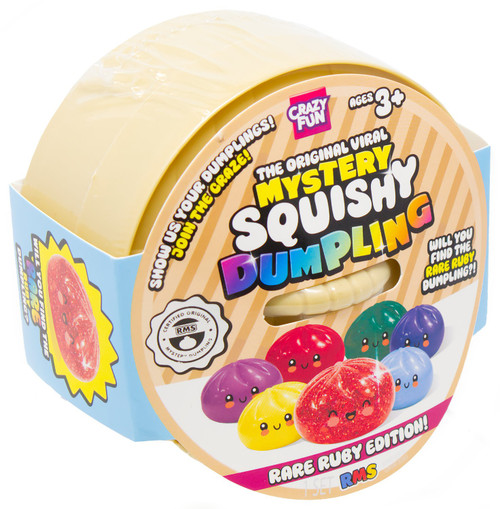Crazy Fun Official Mystery Squishy Dumpling Rare Ruby Edition 4