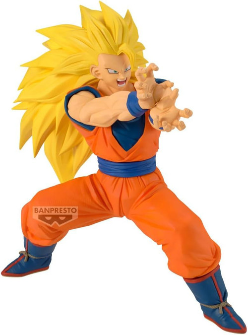 Dragon Ball Z Match Makers Super Saiyan 3 Son Goku 6.3-Inch Collectible PVC Figure、ToyWiz、kayou