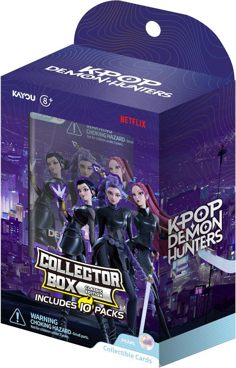 KPop Demon Hunters World Tour Classic Edition Trading Card Collector Box 10 Packs、ToyWiz、kayou
