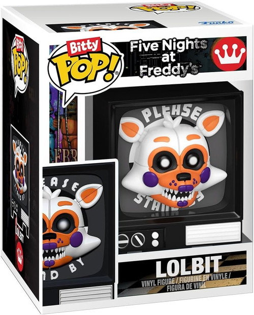 Funko Five Nights at Freddy's Bitty POP! Lolbit 1.25-Inch Micro Figure Loose、ToyWiz、kayou