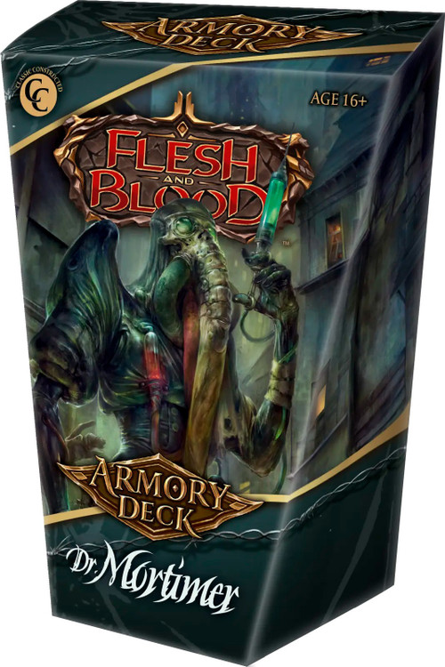 Flesh and Blood Trading Card Game Dr. Mortimer Armory Deck 60