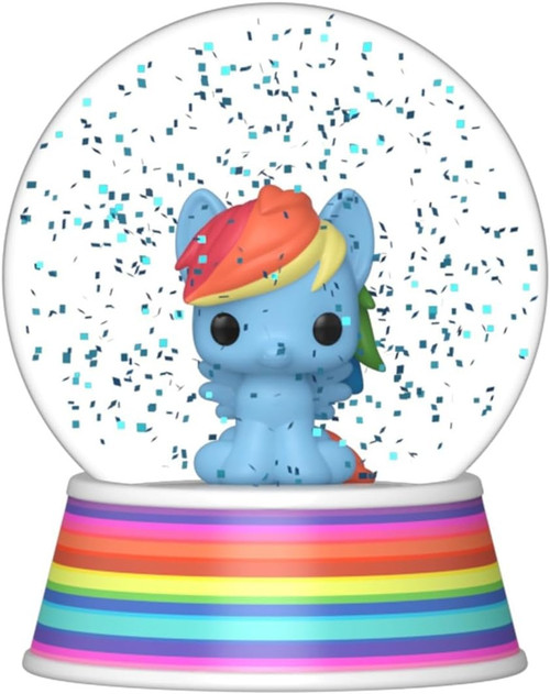 Funko My Little Pony Mini Glitter Globes Rainbow Dash Vinyl Snow Globe、ToyWiz、kayou