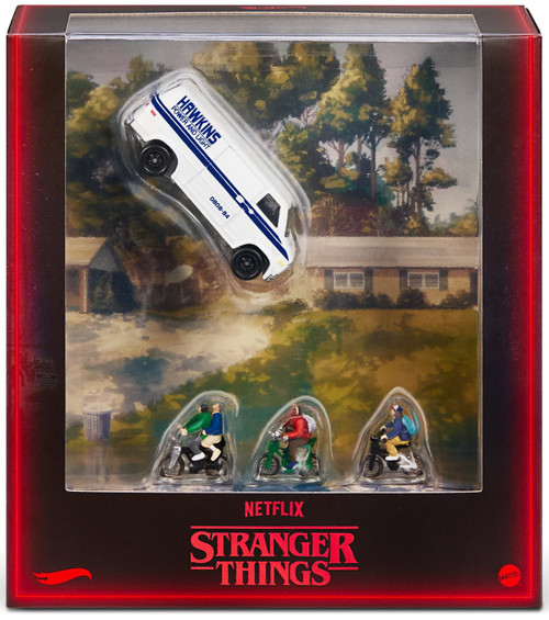 Hot Wheels Stranger Things 10th Anniversary '83 Chevy Van Die Cast Car、ToyWiz、kayou