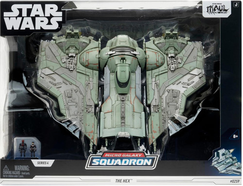 Star Wars Micro Galaxy Squadron Series 4 The Hex Vehicle Maul Shadow Lord、ToyWiz、kayou