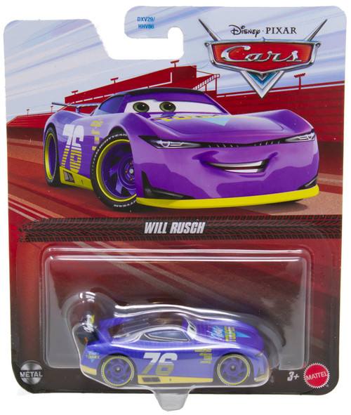 Disney / Pixar Cars Cars 3 Metal Will Rusch Diecast Car、ToyWiz、kayou
