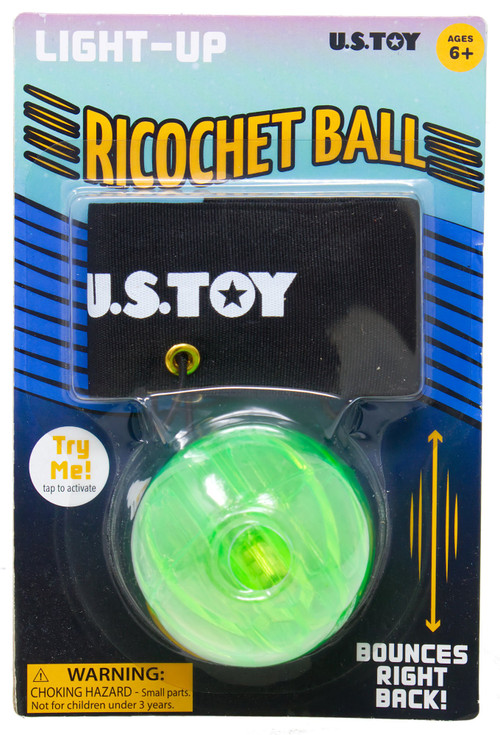 Light-Up Ricochet Ball GREEN、ToyWiz、kayou