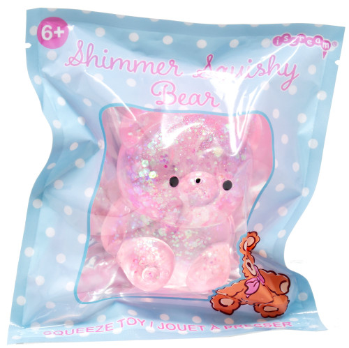 Iscream Shimmer Squishy Bear 3.5-Inch Squeeze Toy、ToyWiz、kayou
