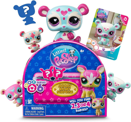 Littlest Pet Shop Series 6 Mommy & Baby Surprise Mystery Pack 2, 3 or 4 Babies?!?!、ToyWiz、kayou