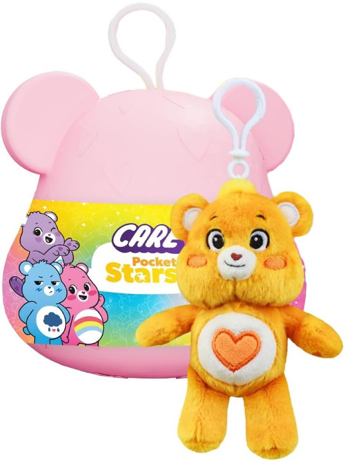 Care Bears Pocket Stars Clip-On Plush Mystery Pack 1 RANDOM Plush、ToyWiz、kayou