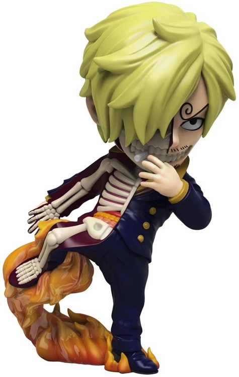 One Piece Freeny's Hidden Dissectibles Sanji 4-Inch Mini PVC Figure Loose、ToyWiz、kayou