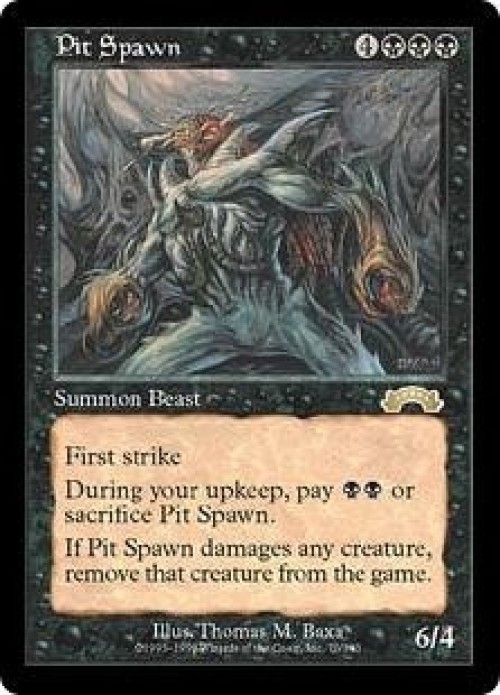 MtG Exodus Rare Pit Spawn #70、ToyWiz、kayou