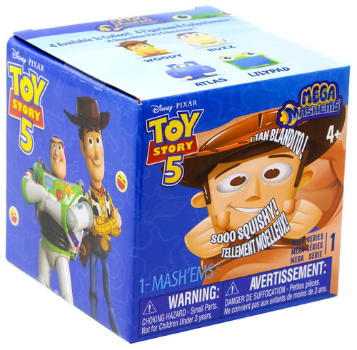 Disney / Pixar MEGA MashEms Toy Story 5 Mystery Pack 1 RANDOM Figure、ToyWiz、kayou