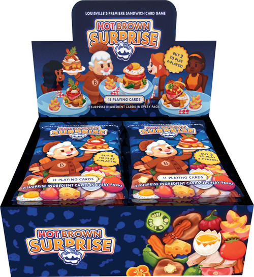 Hot Brown Surprise Card Game Booster Box 24 Packs (Pre-Order ships November)、ToyWiz、kayou