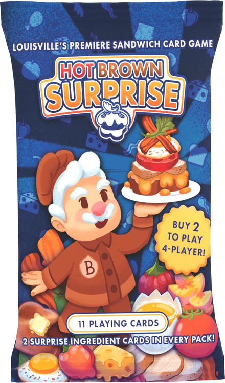 Hot Brown Surprise Card Game Booster Pack 11 Cards (Pre-Order ships November)、ToyWiz、kayou
