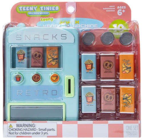 Teeny Tinies! Vending Machine Retro Snacks Edition Playset、ToyWiz、kayou
