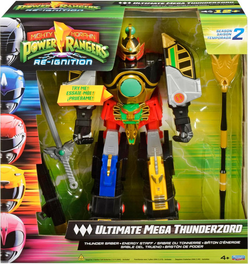 Power Rangers Mighty Morphin Re-Ignition Ultimate Mega Thunderzord Action Figure Season 2、ToyWiz、kayou