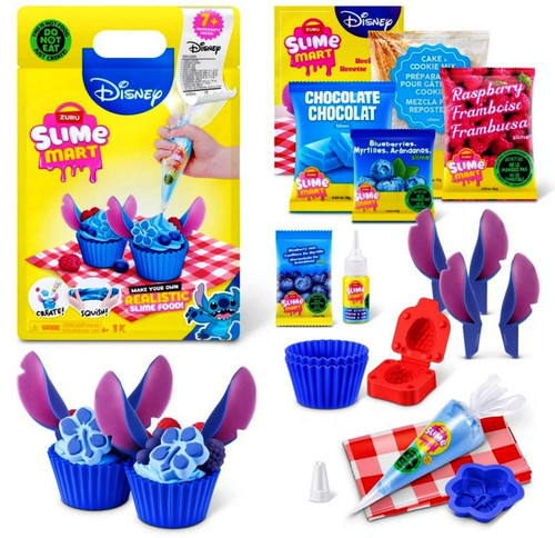 Slime Mart Disney Small Bag Stitch Slime Kit 7+ Ingredients Inside! Make Your Own Realistic Slime Food! (Pre-Order ships October)、ToyWiz、kayou