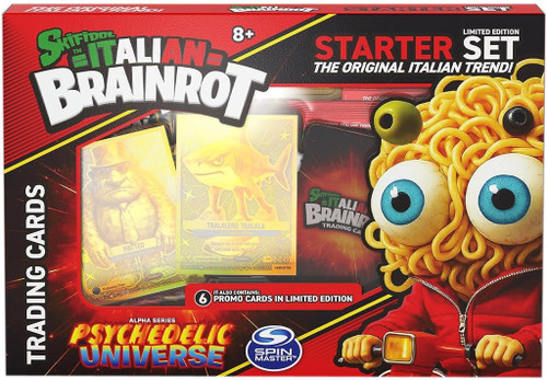 Italian Brainrot Mystery Trading Card Game Alpha Series Psychedelic Universe Starter Set、ToyWiz、kayou