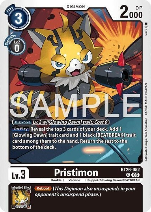 Digimon Trading Card Game Timeless Bonds Single Card Common