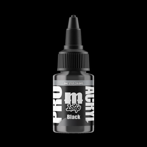 Monument Hobbies Pro Acryl 1-Step Black Paint、ToyWiz、kayou