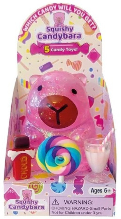 Squishy Candybara PINK Squeeze Toy RANDOM Accessories!、ToyWiz、kayou