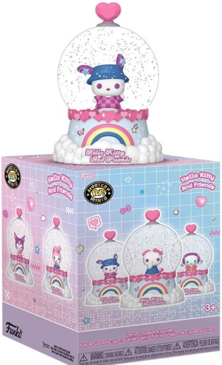 Funko Hello Kitty & Friends Y2K Mystery Minis Vinyl Snow Globe Mystery Pack 1 RANDOM Mini (Pre-Order ships October)、ToyWiz、kayou