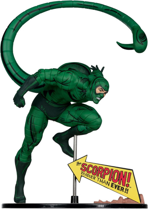 McFarlane Toys Marvel Scorpion Posed Figure with Scene Amazing Spider-Man #318、ToyWiz、kayou
