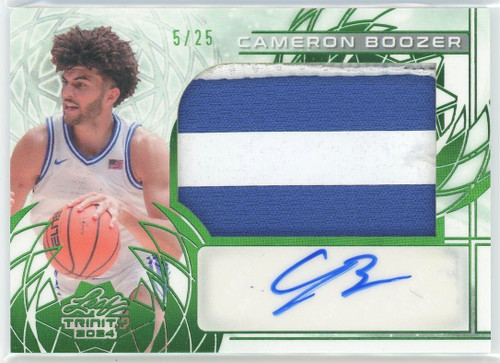 NCAA 2024 Leaf Trinity Basketball 5/25 Cameron Boozer RA-CB3 Auto Relic、ToyWiz、kayou
