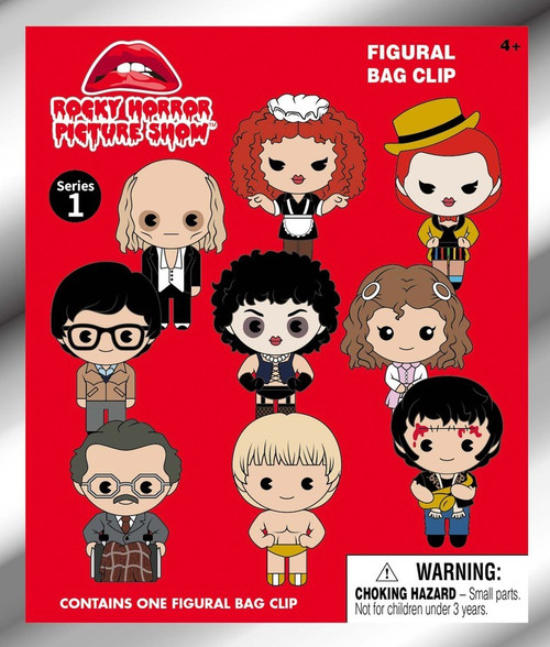 3D Figural Foam Bag Clip Rocky Horror Picture Show Series 1 Mystery Pack 1 RANDOM Figure、ToyWiz、kayou