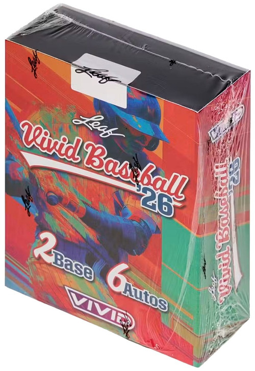 MLB Leaf 2026 Vivid Baseball Trading Card HOBBY Box 6 Autographs!、ToyWiz、kayou