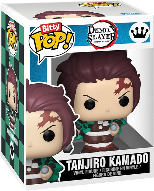 Funko Demon Slayer Bitty POP! Tanjiro Kamado 1.25-Inch Micro Figure Loose、ToyWiz、kayou