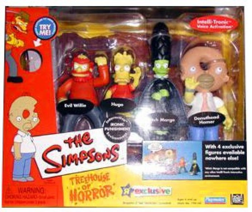 The Simpsons Treehouse of Horror 3 Ironic Punishment Action Figure Playset、ToyWiz、kayou