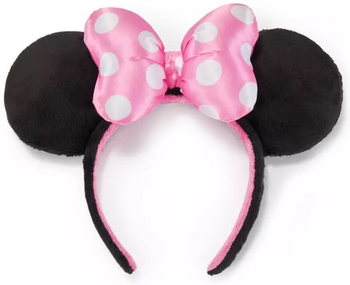 Disney Minnie Mouse Ear Headband for Adults with Pink Bow、ToyWiz、kayou