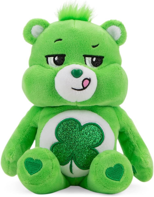 Care Bears Good Luck Bear 9-Inch Plush Glitter Belly、ToyWiz、kayou